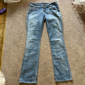 guess blue jeans stretch